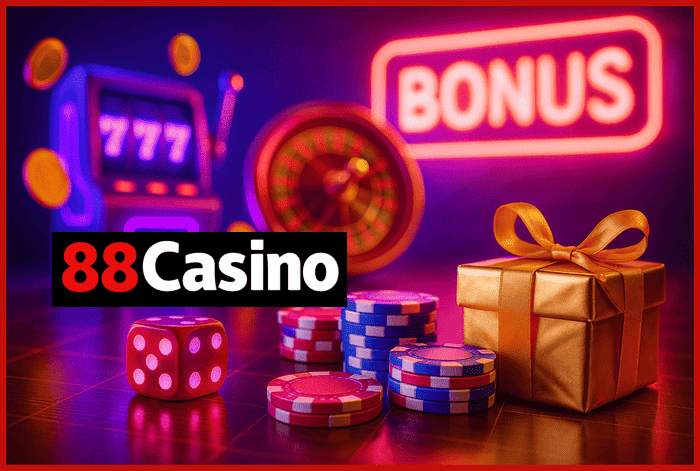 Exemplo Rollover 1 ilustrado com valores reais para demonstrar requisitos de apostas na 88Casino.